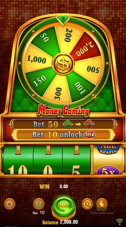 money coming